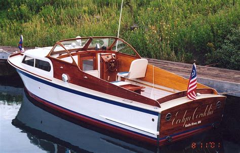 1947 Chris Craft Cabin Cruiser Gorgeous Lakelife Boat Building