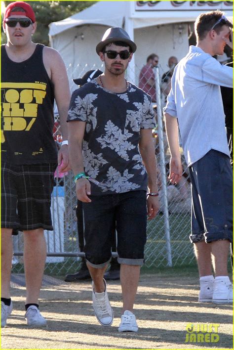 Joe Jonas Shirtless At Coachella Photo 2652480 2012 Coachella