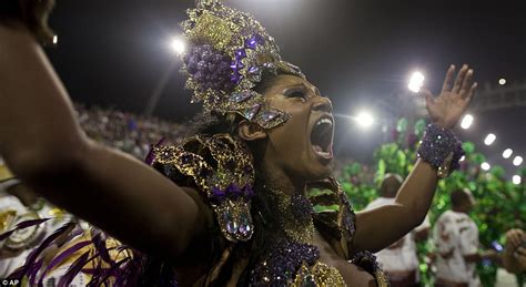 Carnival Erupts In A Blaze Of Colour Across Brazil Daily Mail Online