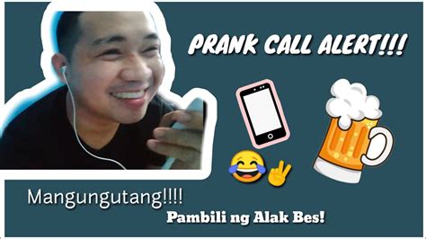 Prank Call Alert Mangungutang Pambili Lang Ng Alak Callers Reaction