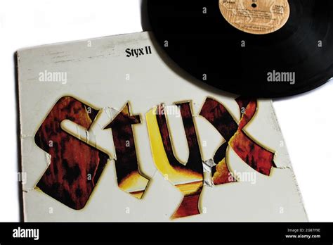Progressive Rock And Hard Rock Band Styx Music Album On Vinyl Record