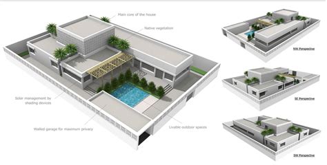 3d Rendering Of The Conceptual House 42 Download Scientific Diagram