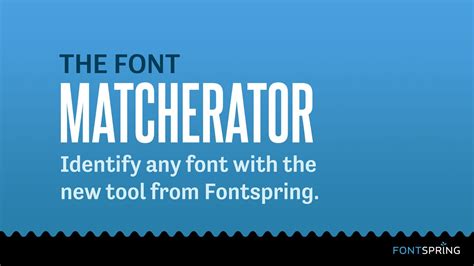 The Font Matcherator Find A Font From Any Image Find Fonts