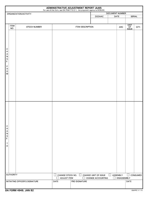 Da 4949 1982 2024 Form Fill Out And Sign Printable Pdf Template