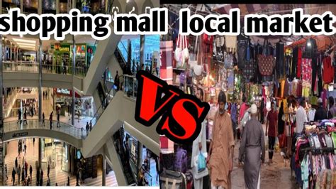 Shopping Mall Vs Local Market Realty Of Shopping Mall Discover Tv