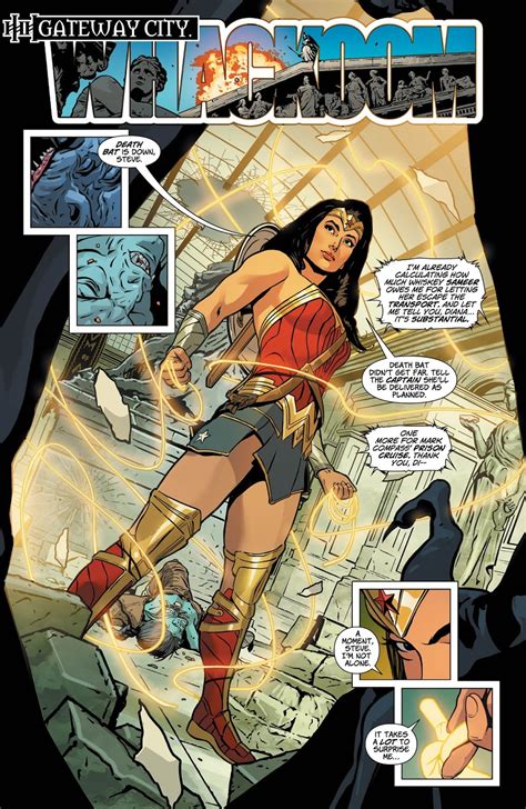 Wonder Woman Comics Original Matias Hartman