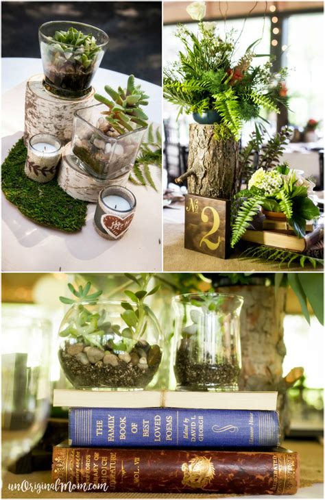 Get inspired with these enchanting woodland wedding ideas. Details from a DIY Woodland Wedding - unOriginal Mom