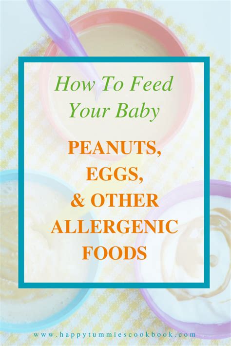 How To Introduce Your Baby To Peanuts Eggs And Other Allergens
