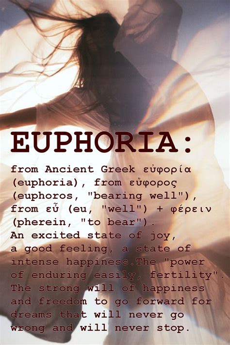 Euphoria Good Vibes Good Feelings Happiness Art And Tattoos