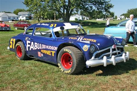 1951 Hudson Hornet 51 Old Race Cars Sprint Cars Nascar Cars