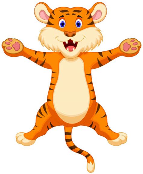 Top 60 Jumping Tiger Clip Art Vector Graphics And Illustrations Istock
