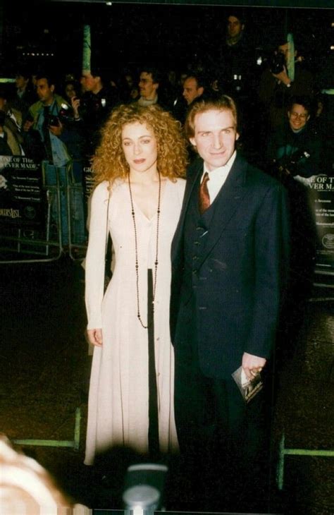 Ralph Fiennes And Alex Kingston At The London Premiere Of Schindlers
