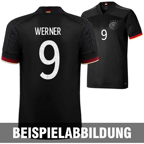 Kaufen sie die neuen deutschland fußballtrikots im dfb fan shop. Adidas Deutschland DFB Trikot Auswärts Kinder EM 2021 ...