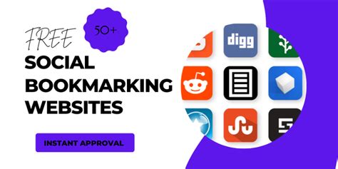 Top Free Social Bookmarking Sites List High Quality