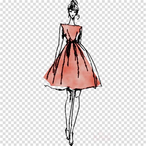 Design Background Clipart Fashion Dress Clothing Transparent Clip Art