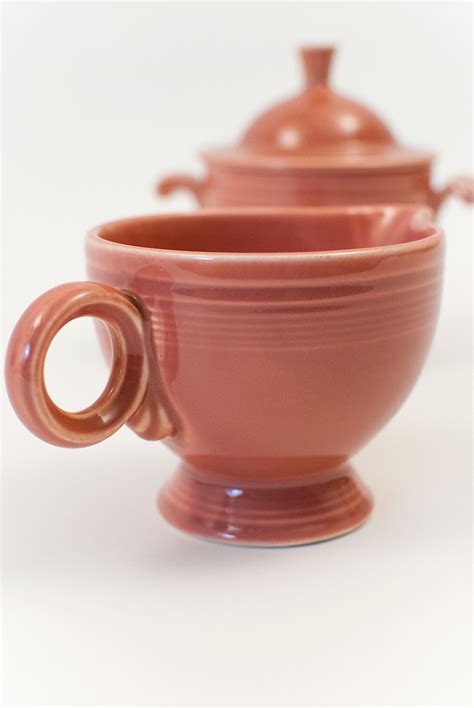 Shop the top 25 most popular 1 at the best prices! Vintage Fiesta Lidded Sugar Bowl and Creamer Set in ...