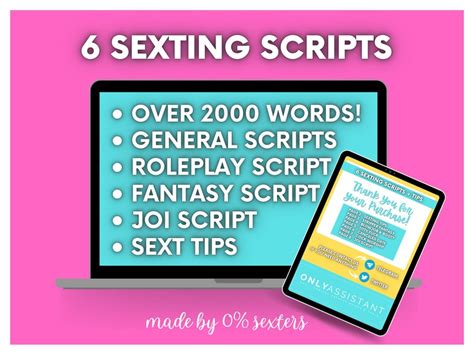 6 Onlyfans Sexting Scripts Content Tips And Plan Adult Content Video Ideas Captions And Templates