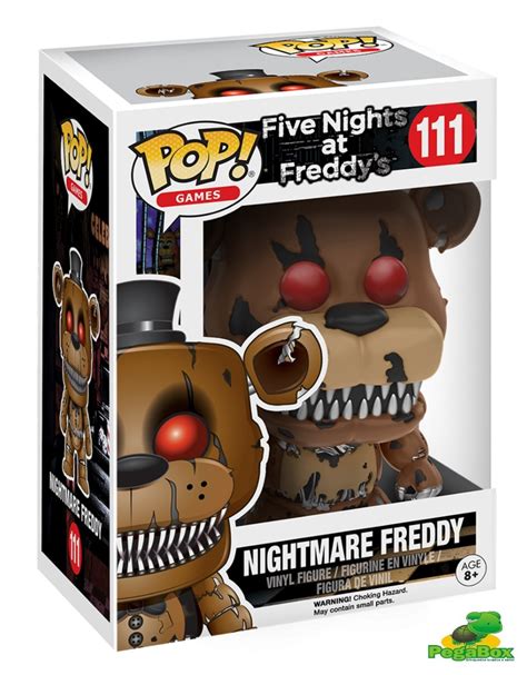 Funko Pop Nightmare Freddy Nº 111 Five Nights At Freddys R 8900