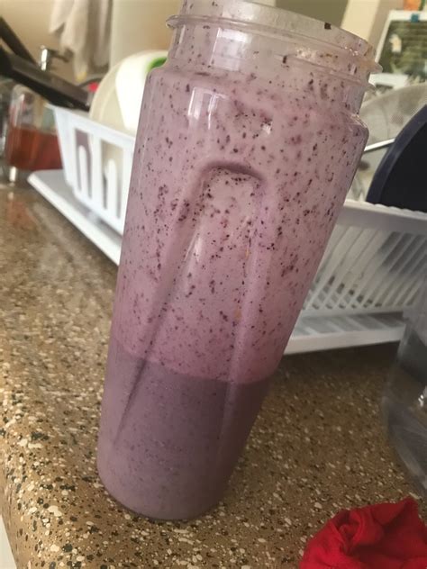 Blueberry Protein Smoothie Directions Calories Nutrition And More