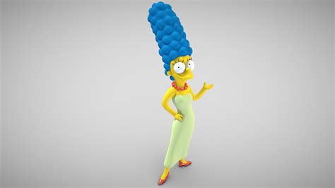 Marge Simpson Download Free 3d Model By Melco007 Davidcormier