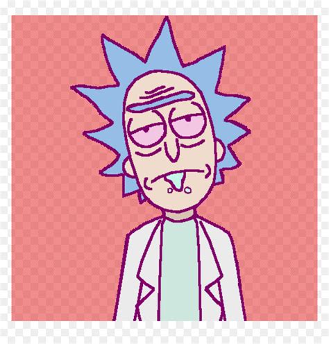 Rick And Morty High Drawing Hd Png Download Vhv