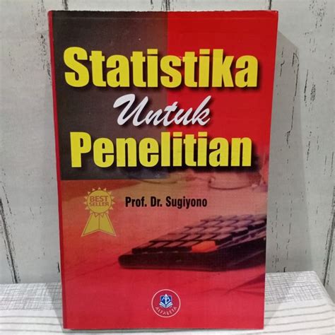 Jual Buku Statistika Untuk Penelitian Karangan Prof Dr Sugiyono