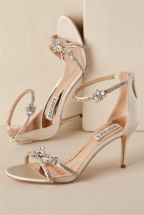 Strappy Crystal Heel From Bhldn Bridal Shoes Wedding Shoes Crystal