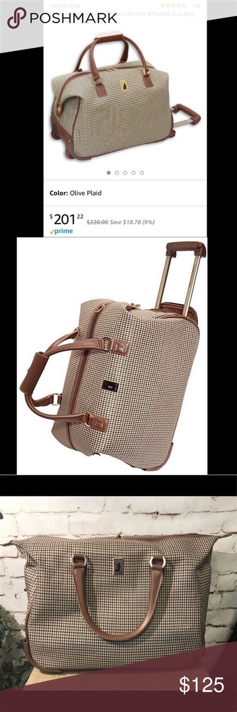 London keyes gets nasty with sara sloane. London Fog Chelsea Wheeled Bag Olive Plaid 20" GUC | Bags ...