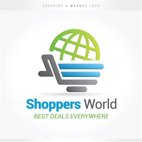 Premium Vector Shopping And Markets Logo