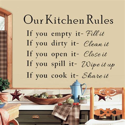 Humorous Quotes To Clean Kitchens Quotesgram