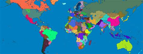 World Political Map V2 By Dinospain On Deviantart Images