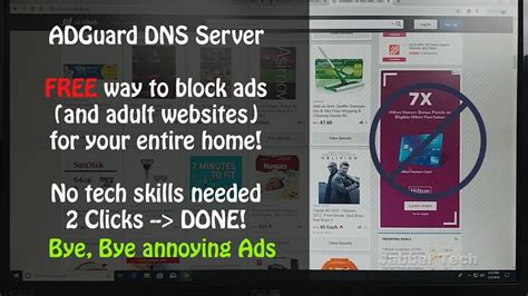How To Block Internet Ads And Adult Websites Adguard Dns Review Youtube