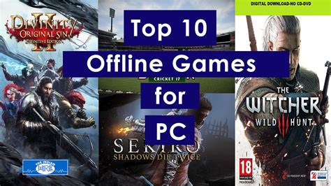 Find something to play on the go, away from your rig. Top 10 Best Offline Games For PC 2020 - Newyork City Voices