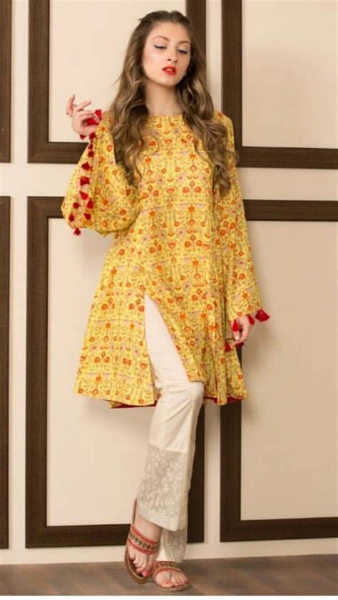 Casual Pakistani Dresses Style Latest Pakistani Short Frocks Peplum Tops Styles And Designs