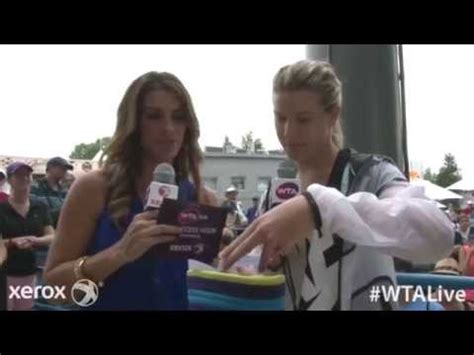 Eugenie Bouchard Wta Live All Access Hour Presented By Xerox