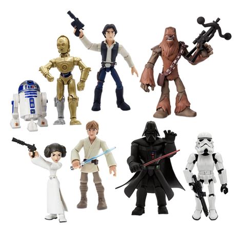 Shop Disney Toybox Star Wars A New Hope Action Figure Set