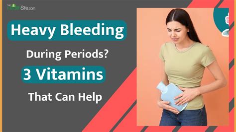 Period Problems Vitamins To Quickly Stop Heavy Bleeding During Periods