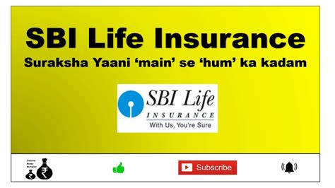 Sbi Life Insurance Longterm Pick Youtube