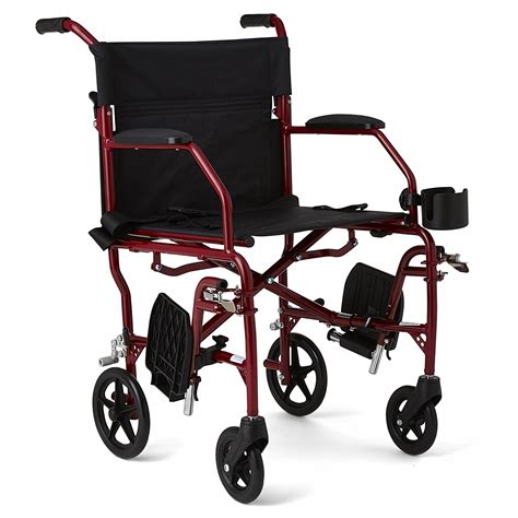 Medline Ultralight Transport Wheelchair