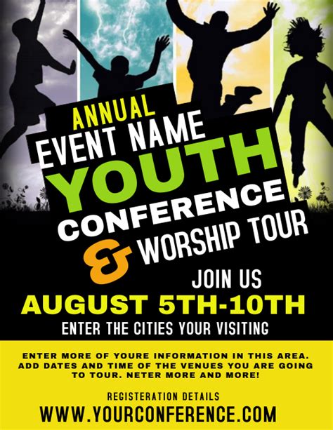Youth Event Template Postermywall