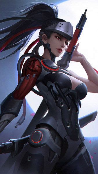 Blackwatch Genji Girl Overwatch 4k Click Image For Hd Mobile And