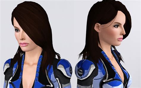 Mod The Sims Ashley Williams From Mass Effect Games