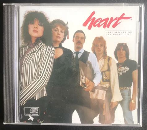 Heart Andgreatest Hits Cd Epic Records 1986 2 Record Set On 1 Compact