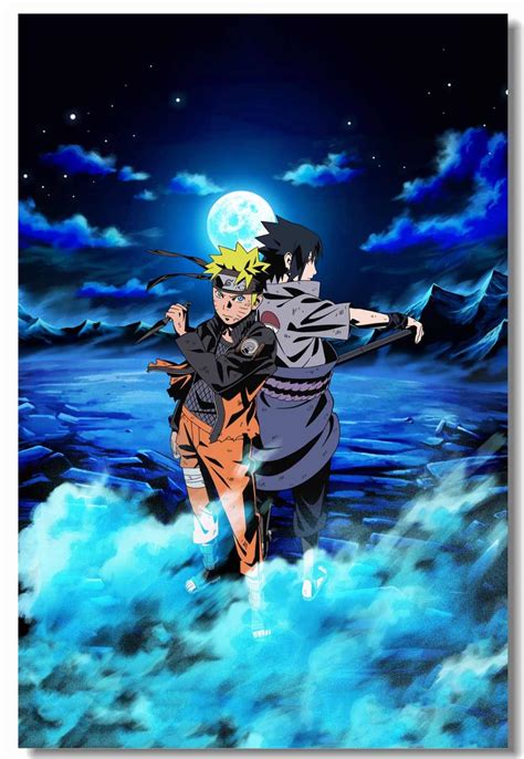 We present you our collection of desktop wallpaper theme: Custom Canvas Wall Paintings Uzumaki Naruto Poster Uchiha ...