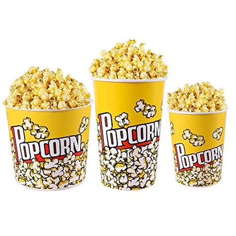 Mylifeunit Popcorn Boxes 32 Oz Paper Popcorn Containers For Party And