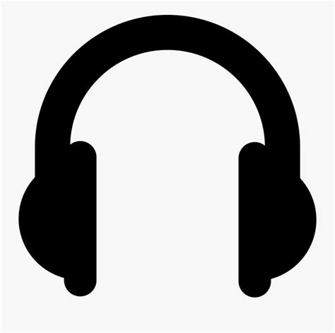 Headphone Clipart Svg Headset Icon Png Free Transparent Clipart