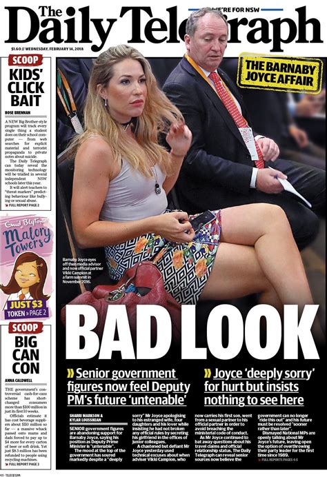 Front Page Of Tomorrows Daily Telegraph Raustralia