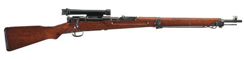 World War Ii Type 99 Japanese Rifle With Type 99 Sniper 4x Scope And Case