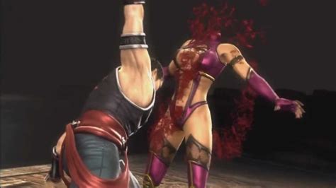 Mortal Kombat 9 Ryona Kung Lao Hat Trick Fatality Jade