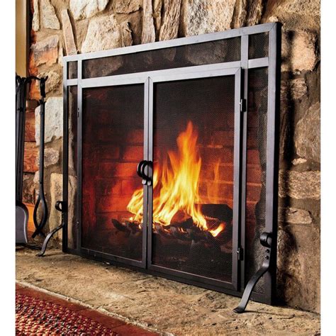 We did not find results for: Single Panel Steel Fireplace Screen in 2020 | Rustic ...